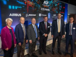 At the Farnborough International Airshow, chief technology officers of major aerospace companies released a joint statement and held a panel on the importance of accelerating efforts critical to understanding and reducing aviation’s non-CO2 effects.